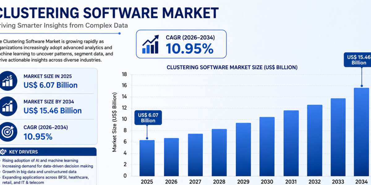 Global Clustering Software Market Expected to Nearly Triple by 2034