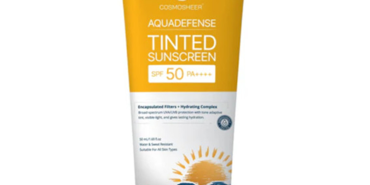 Stay Sun-Safe With Cosmosheer Aquadefense Tinted Sunscreen