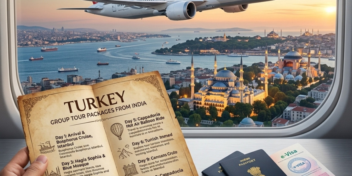 Are flights included in Turkey group tour packages from India?