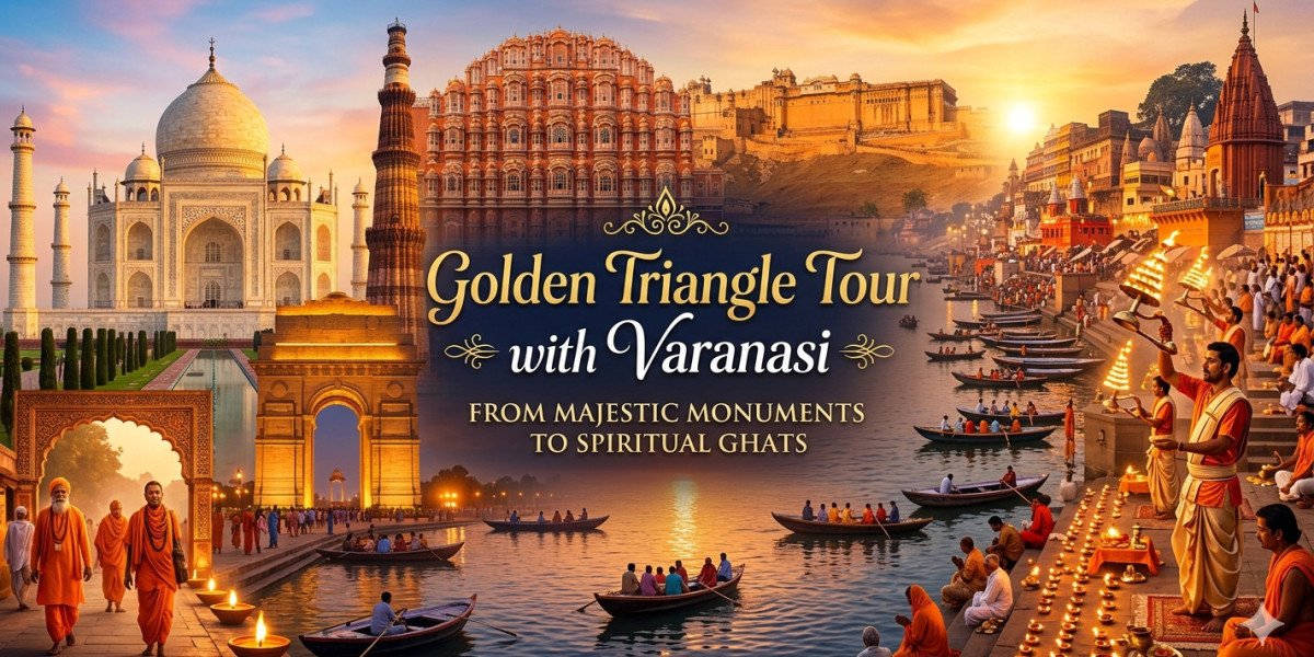 Golden Triangle Tour with Varanasi: From Majestic Monuments to Spiritual Ghats