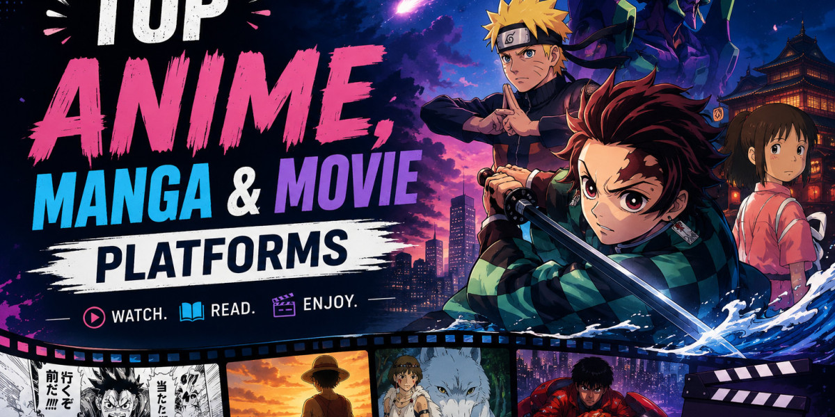 Popular Movie and Anime Platforms