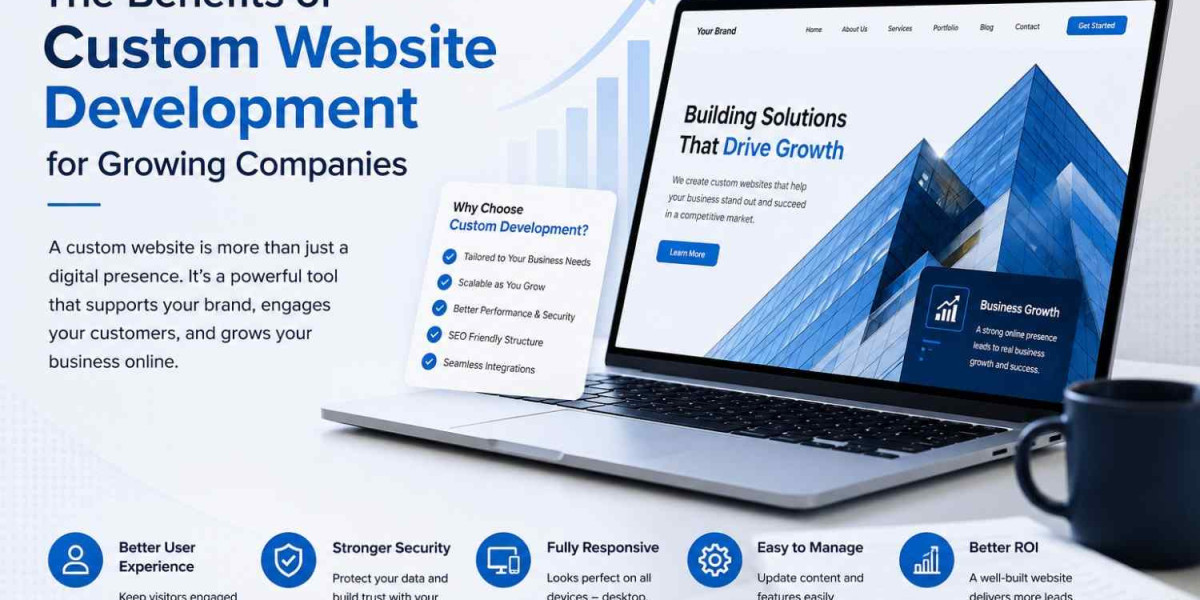 The Benefits of Custom Website Development for Growing Companies