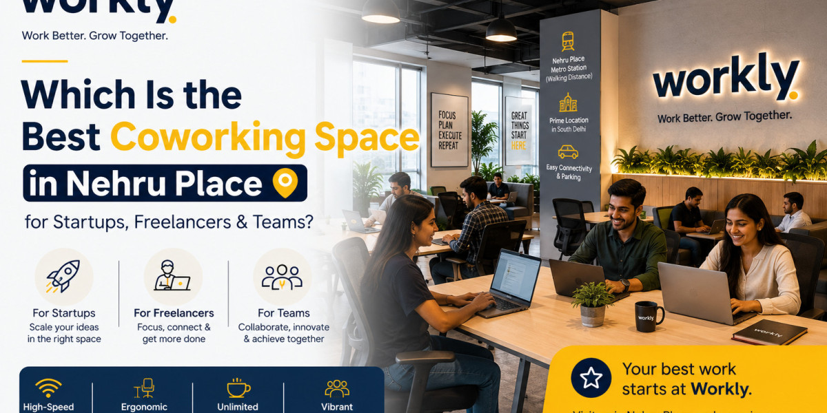 Which Is the Best Coworking Space in Nehru Place for Startups, Freelancers & Teams?