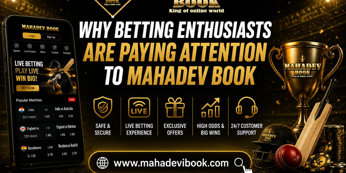 Why Betting Enthusiasts Are Paying Attention to Mahadev Book