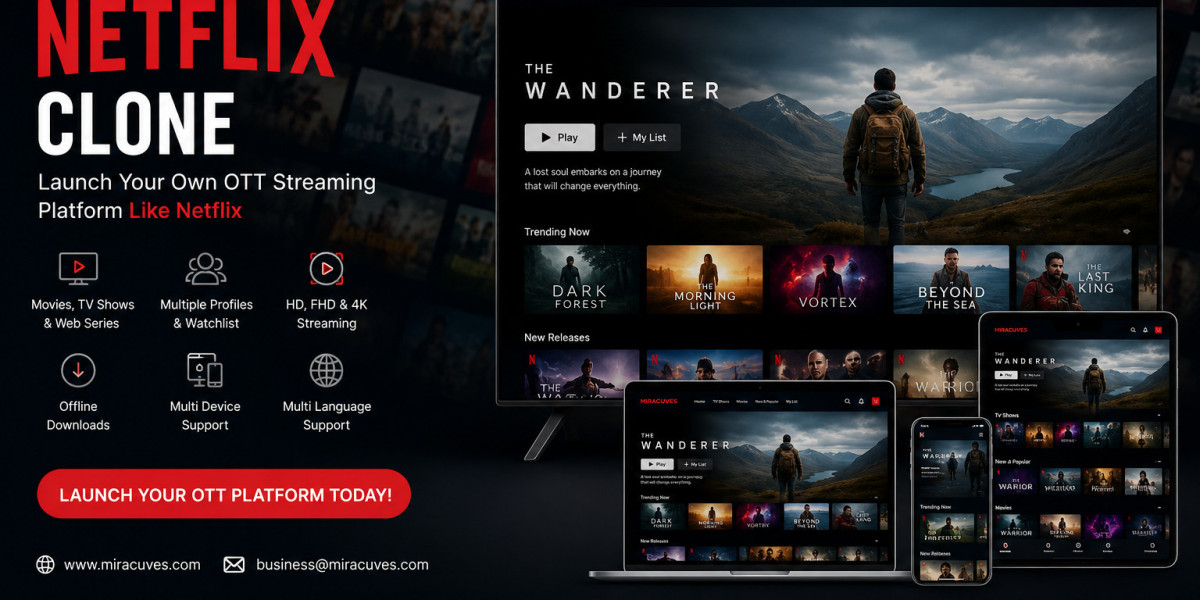Netflix Clone App: Launch Your Own OTT Streaming Platform