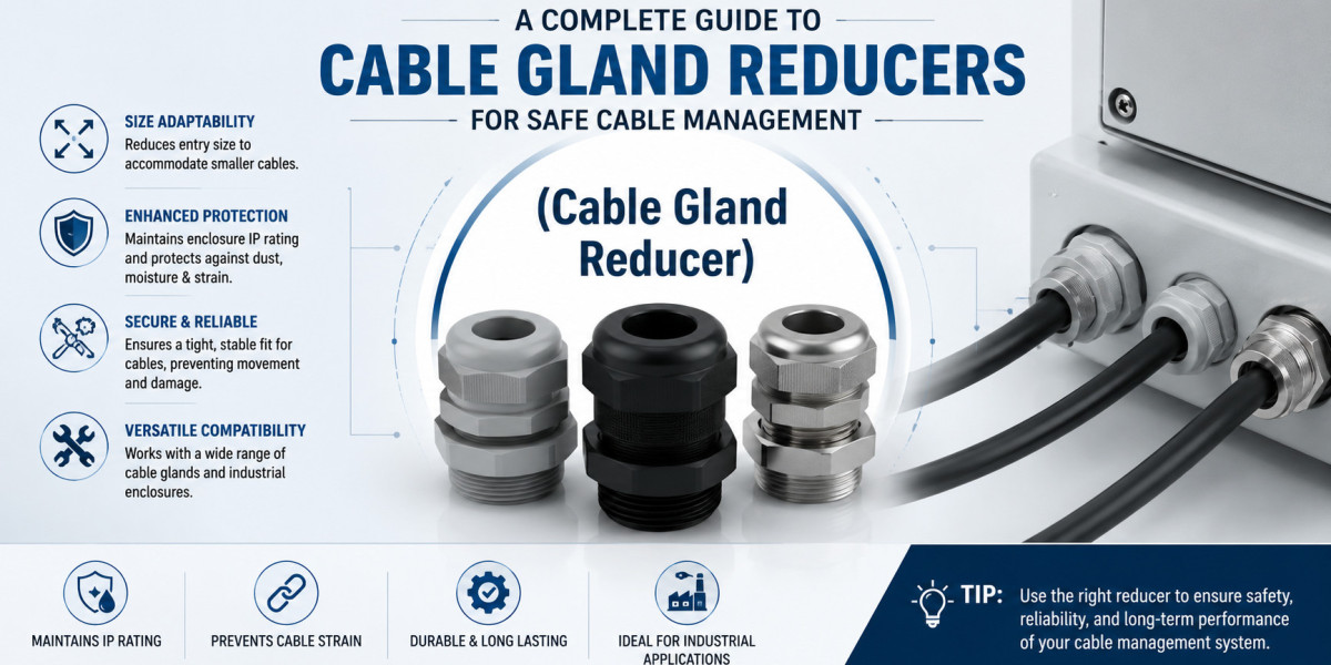 A Complete Guide to Cable Gland Reducers for Safe Cable Management
