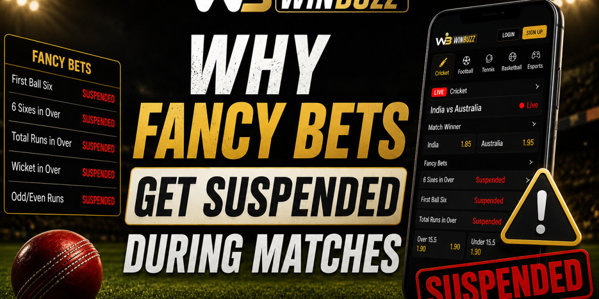 Why Fancy Bets Get Suspended During Matches on Winbuzz
