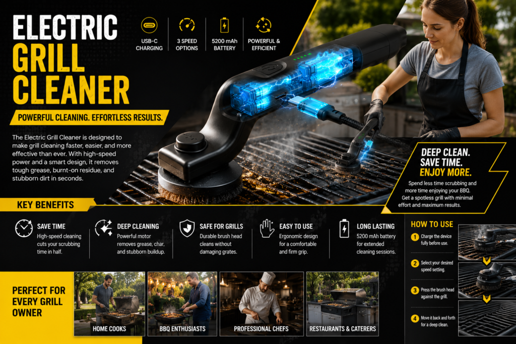 GrillWizz Grill Cleaner Reviews: Does It Really Remove Tough Grease and Grime?