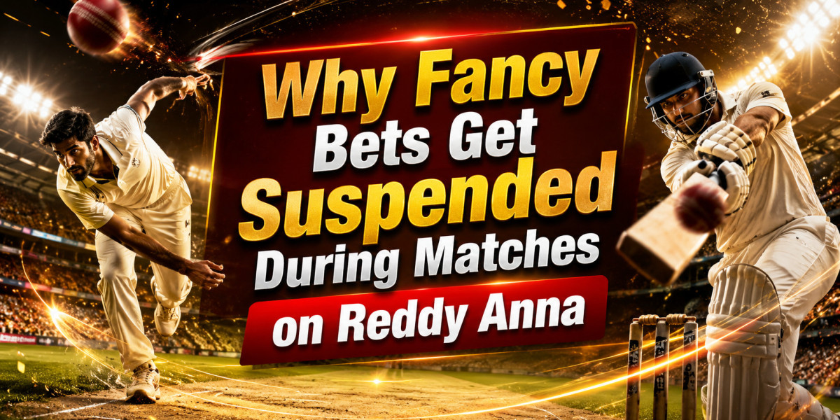 Why Fancy Bets Get Suspended During Matches on Reddy Anna