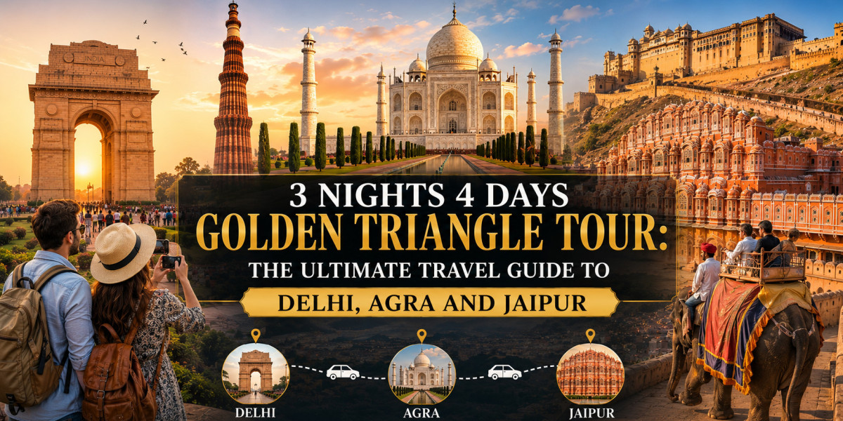 3 Nights 4 Days Golden Triangle Tour: The Ultimate Travel Guide to Delhi, Agra and Jaipur
