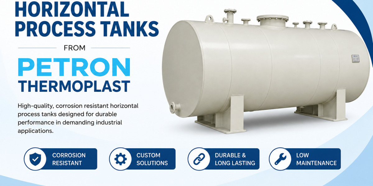 Buy Custom Horizontal Process Tanks from Petron Thermoplast