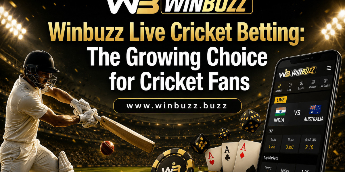 Winbuzz Live Cricket Betting: The Growing Choice for Cricket Fans