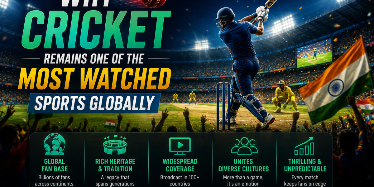 Why Cricket Remains One of the Most Watched Sports Globally | ReddyBook