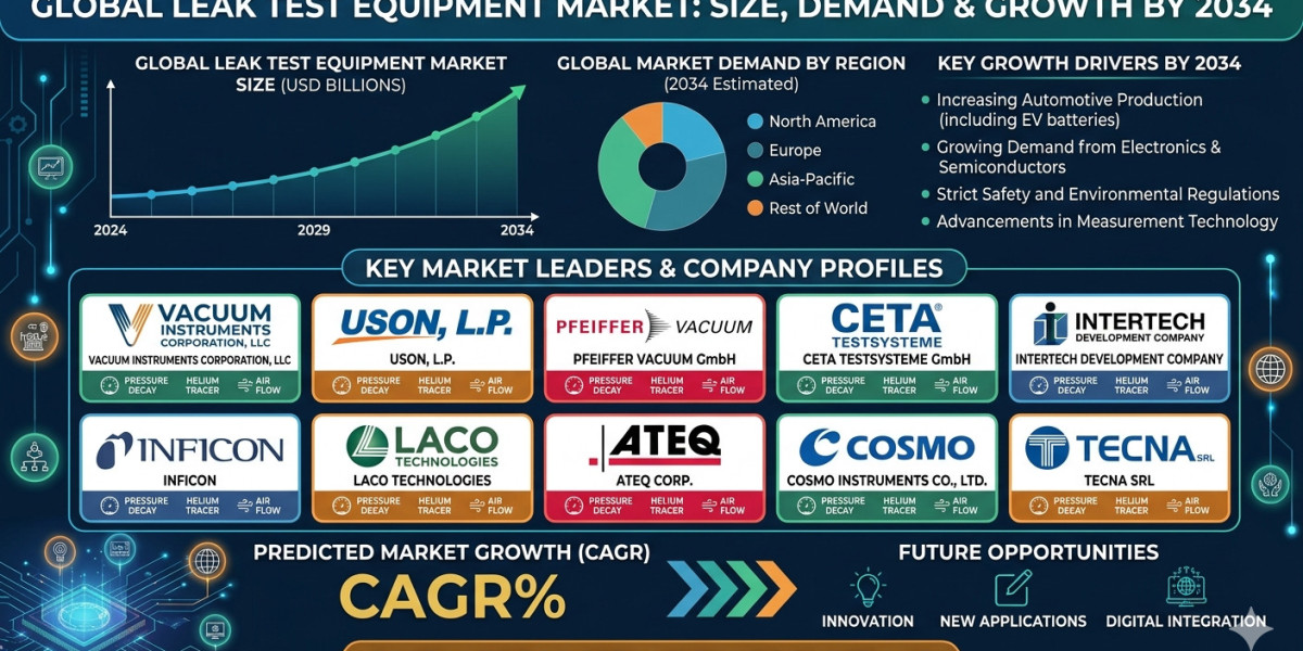US Leak Test Equipment Market Set for Strong Growth Through 2034