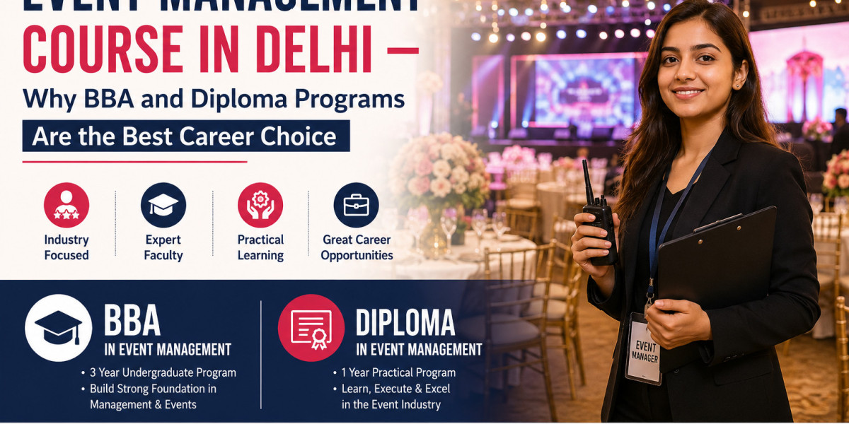 Event Management Course in Delhi – Why BBA and Diploma Programs Are the Best Career Choice