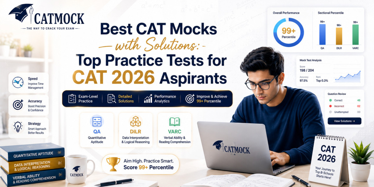 Best CAT Mocks with Solutions: Top Practice Tests for CAT 2026 Aspirants