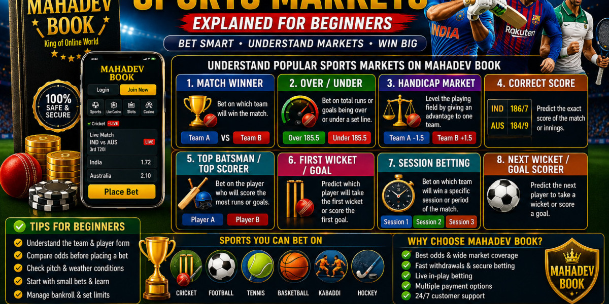 Mahadev Book Sports Markets Explained for Beginners