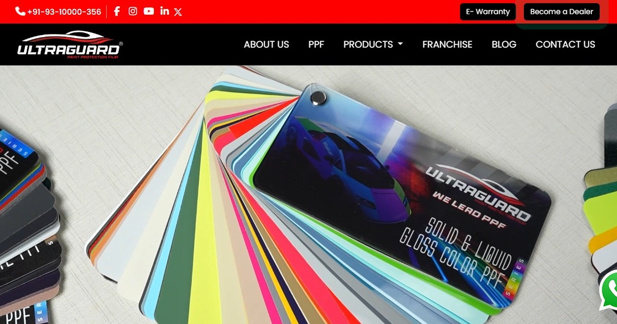 Car Paint Protection Film by Ultraguard