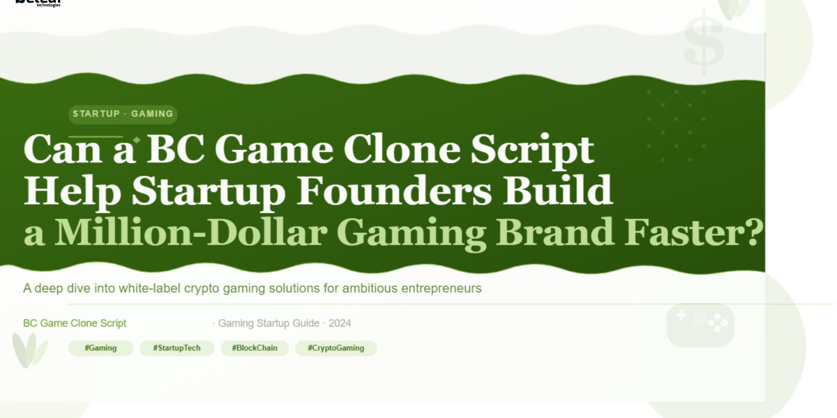 Can a BC Game Clone Script Help Startup Founders Build a Million-Dollar Gaming Brand Faster?