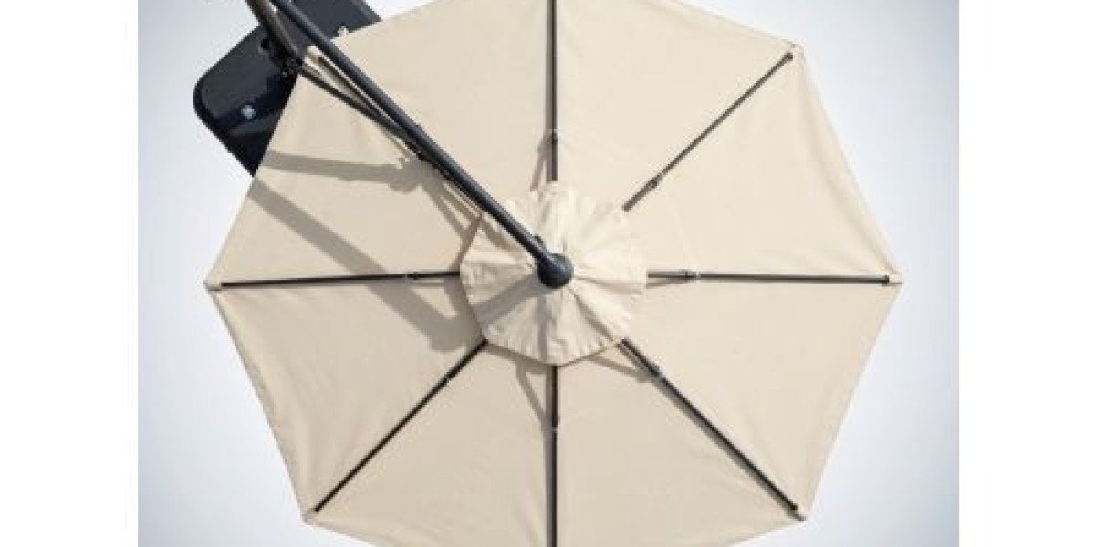 Grote Parasol voor Optimale Bescherming tegen de Zon