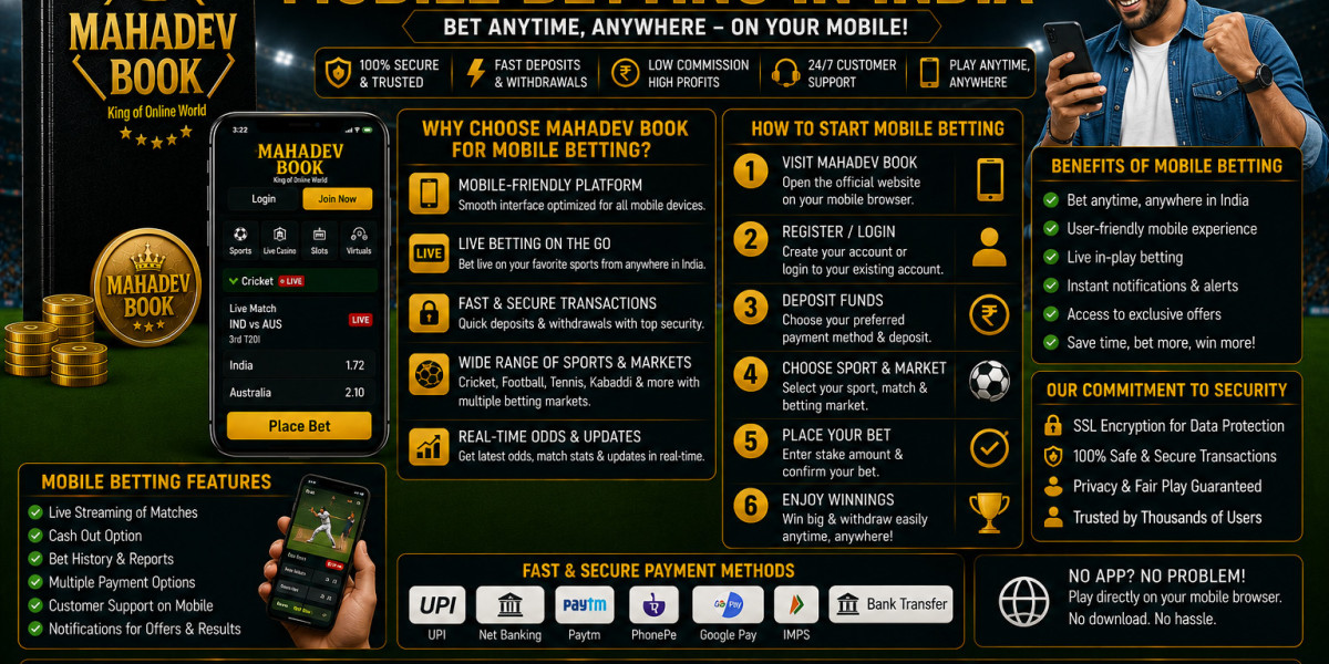How Mahadev Book Supports Mobile Betting in India