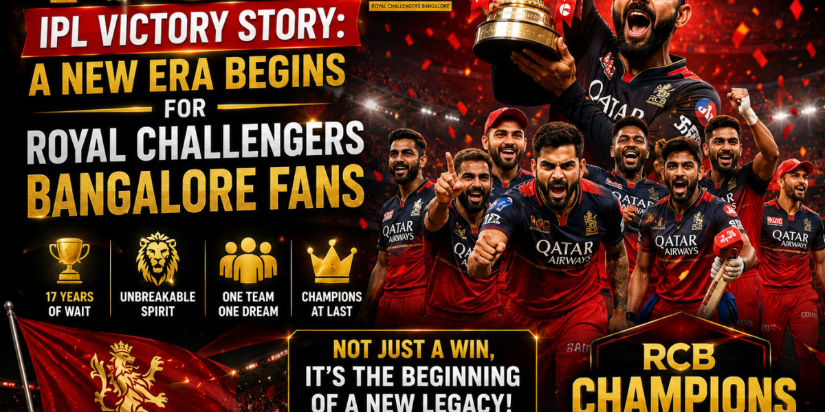 RCB IPL Victory Story: A New Era Begins for Royal Challengers Bangalore Fans