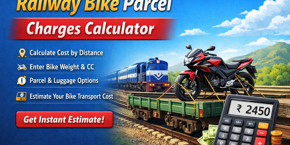 Railway Bike Parcel Charges Calculator – Check Bike Transport Charges by Train in India