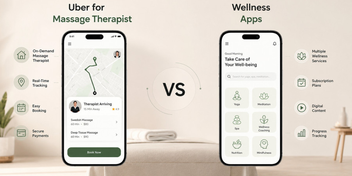 Uber for Massage Therapist vs Wellness Apps: Key Differences