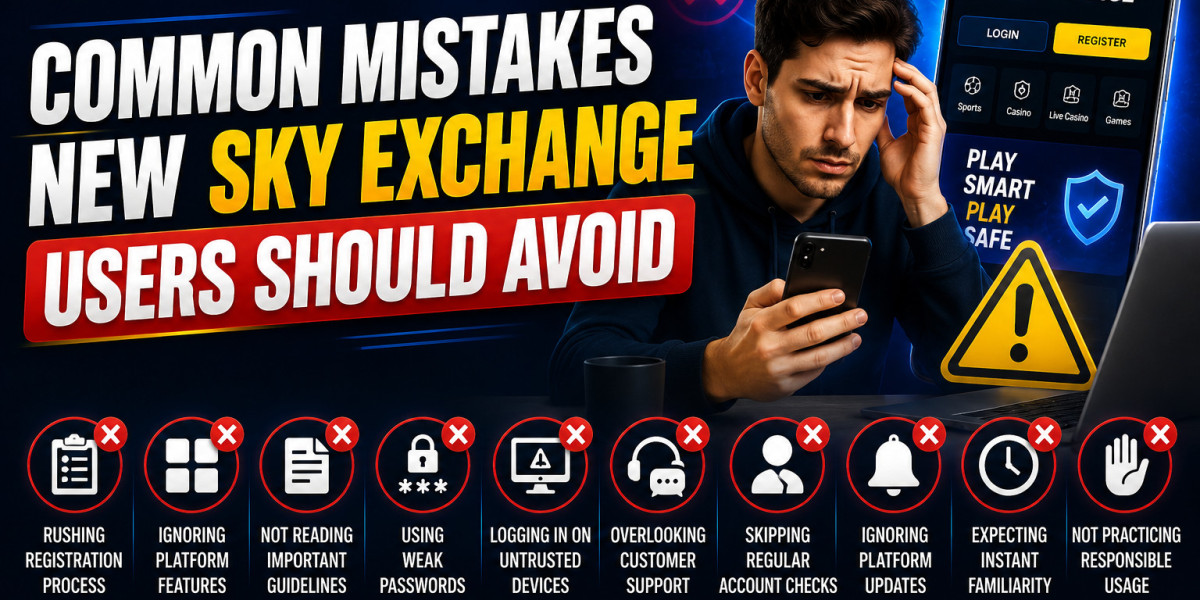 Common Mistakes New Sky Exchange Users Should Avoid