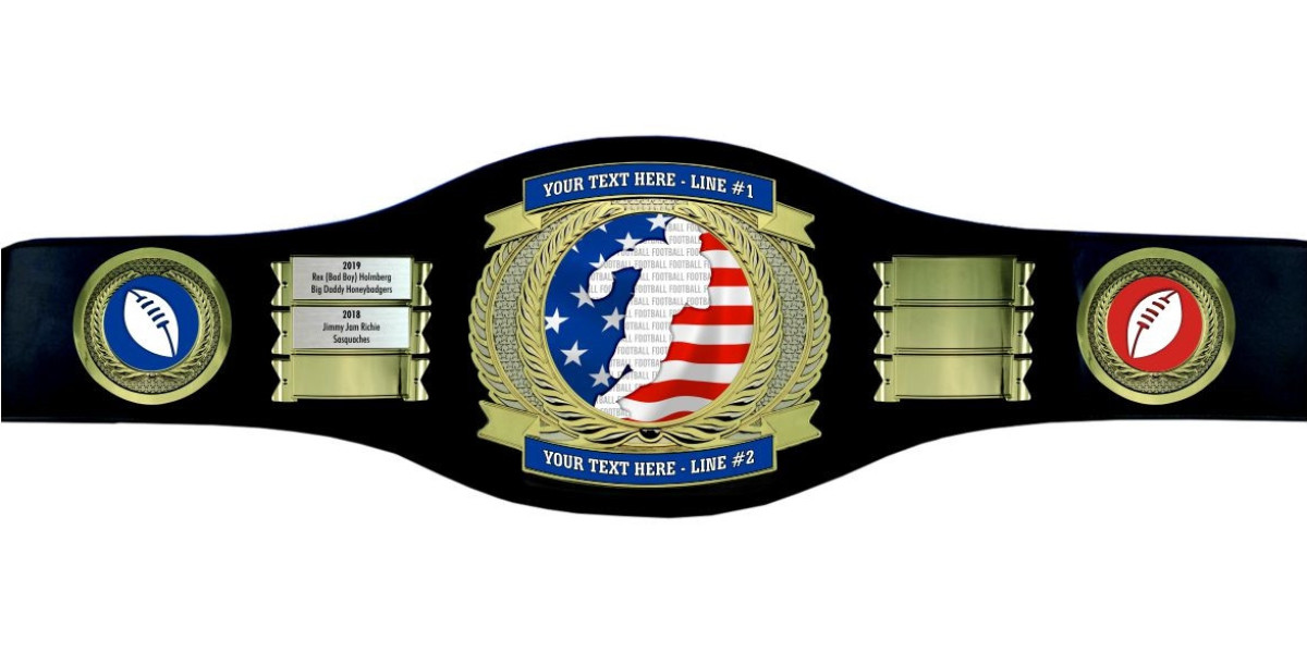 Create a custom champion belt in the USA with premium materials, personalized designs, and expert craftsmanship for spor