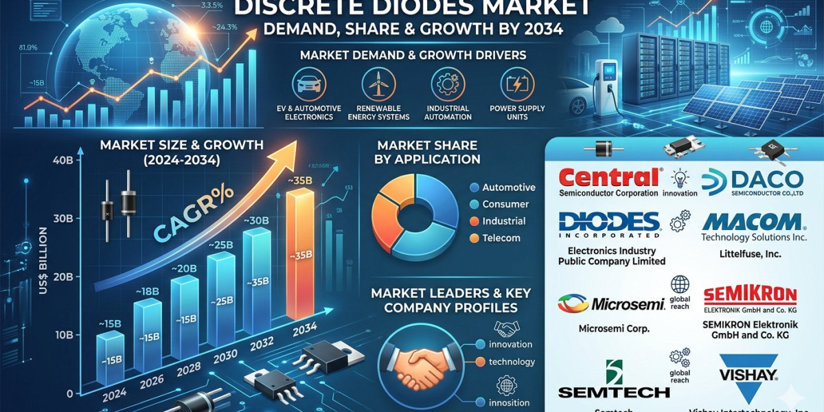 U.S. Discrete Diodes Market Size and Forecast Through 2034