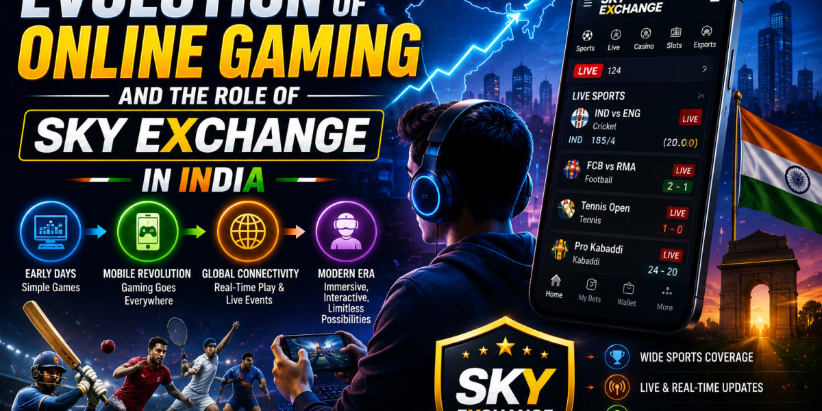 The Evolution of Online Gaming and the Role of Sky Exchange in India