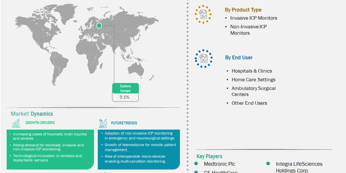 Eastern Europe Intracranial Pressure Monitors Market Set for Moderate Expansion Across 2025–2033 Forecast Period