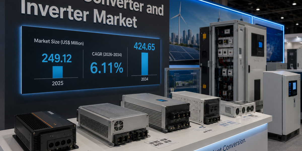 Power Converter And Inverter Market Growth Analysis: CAGR of 6.11% Through 2034