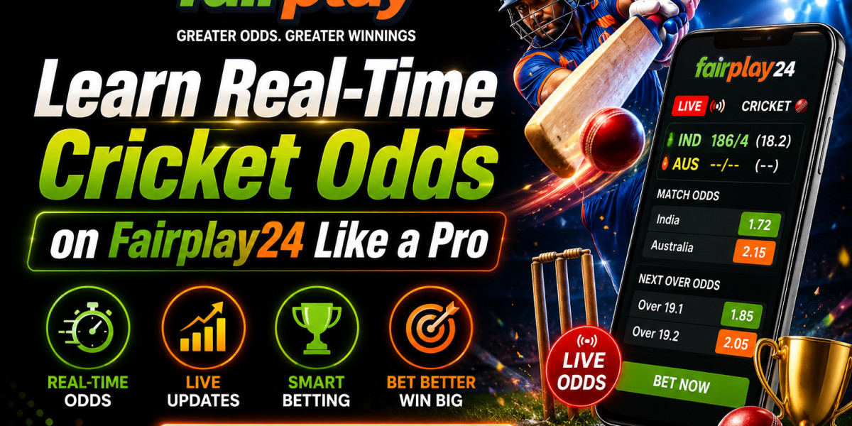 Learn Real-Time Cricket Odds on Fairplay24 Like a Pro