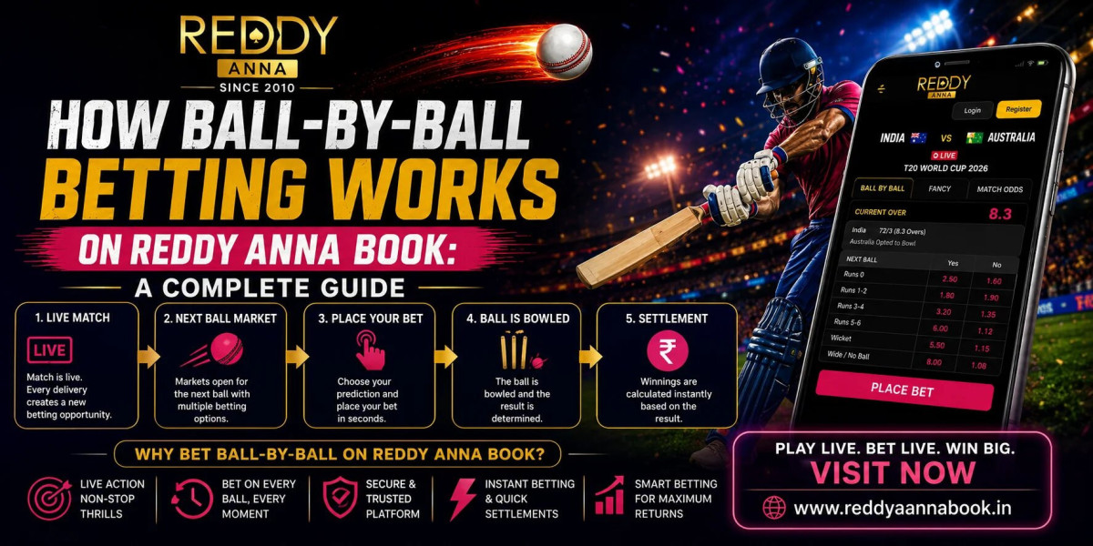 Understanding Ball-by-Ball Betting on Reddy Anna Book in 2026
