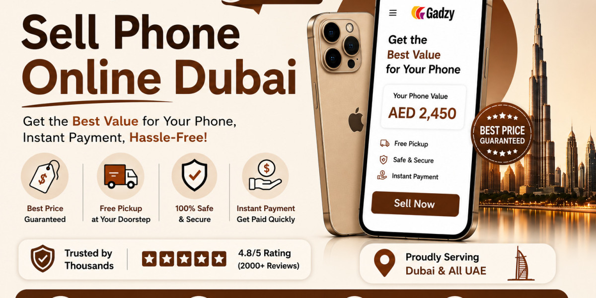 Sell Phone Online Dubai with Gadzy – Fast, Safe & Best Value