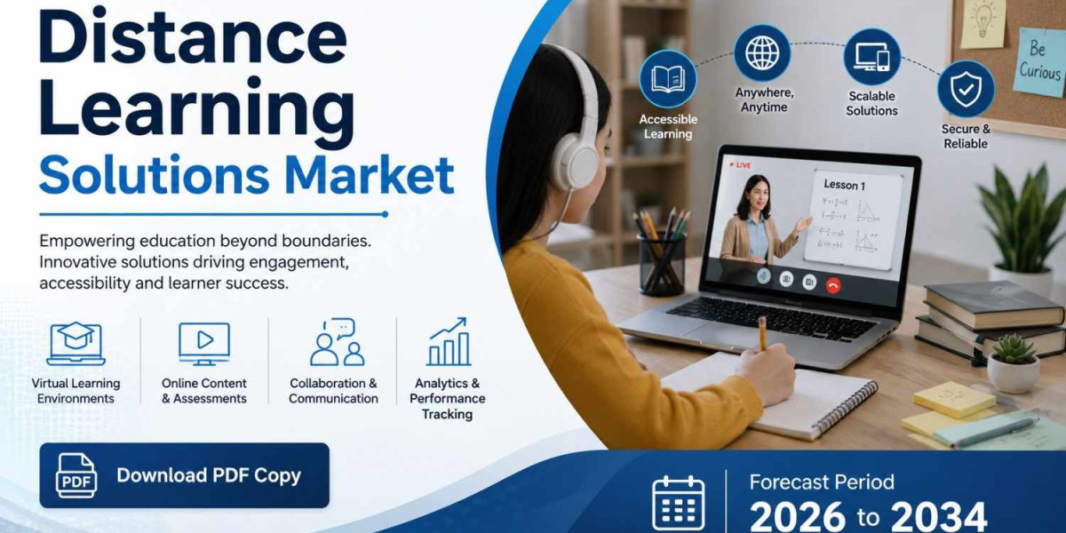 Distance Learning Solutions Market Trends, Opportunities, and Future Projections 2034