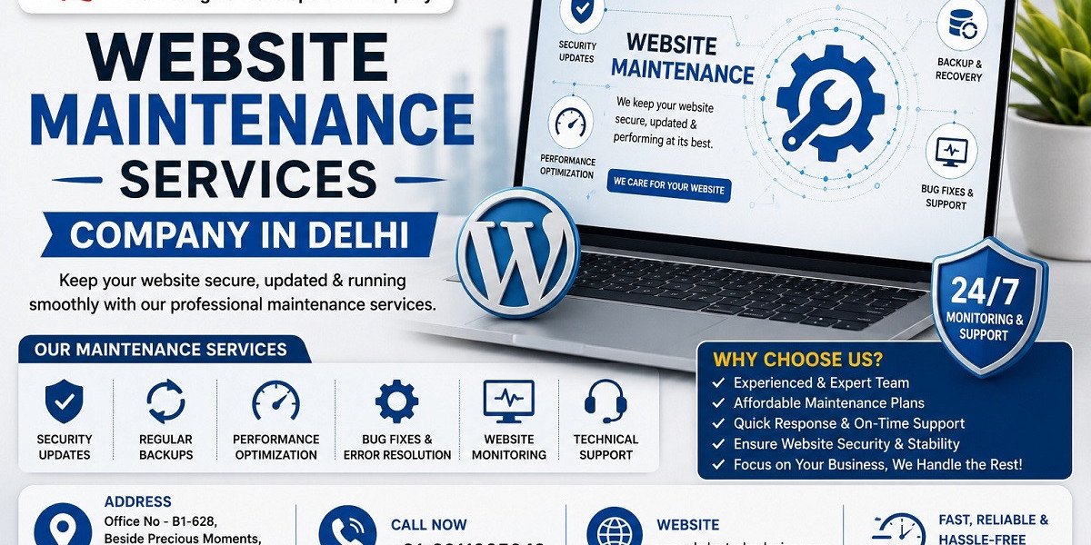 Complete Website Maintenance Services Company in Delhi for WordPress and PHP Websites