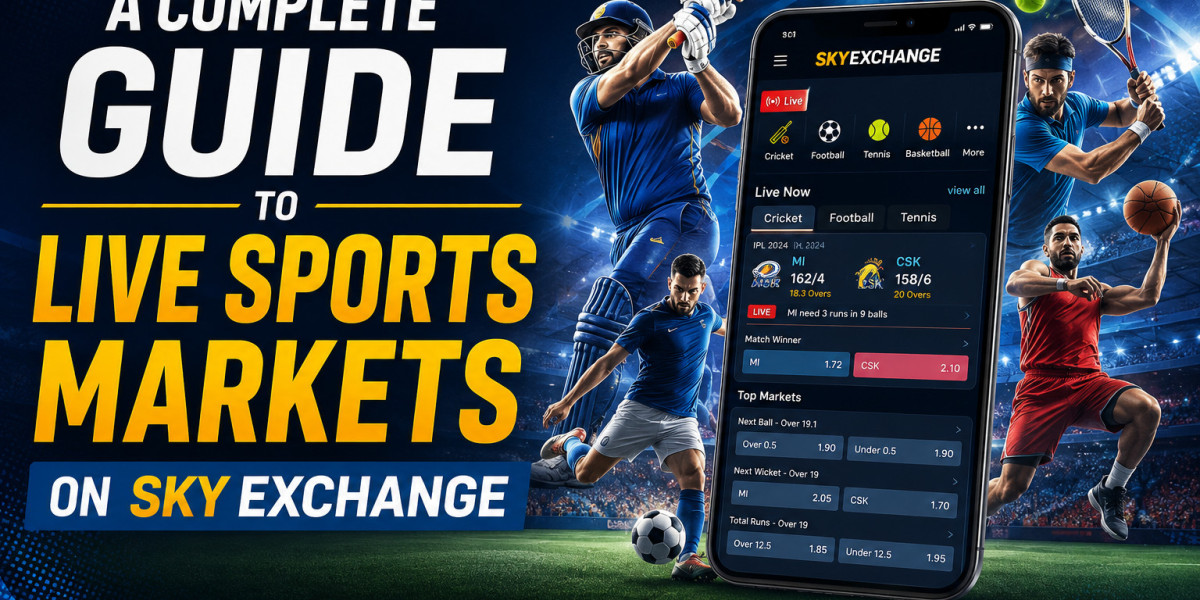 A Complete Guide to Live Sports Markets on Sky Exchange