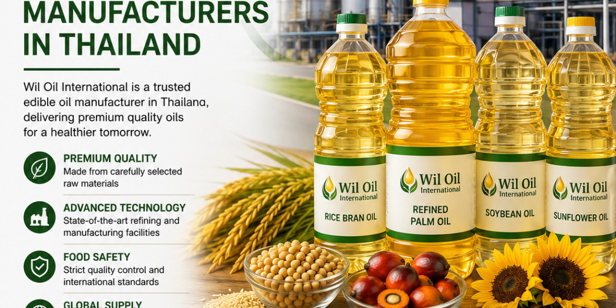 Why Wil Oil International Is a Trusted Edible Oil Manufacturer in Thailand and Bulk Refined Palm Oil Exporter for Global