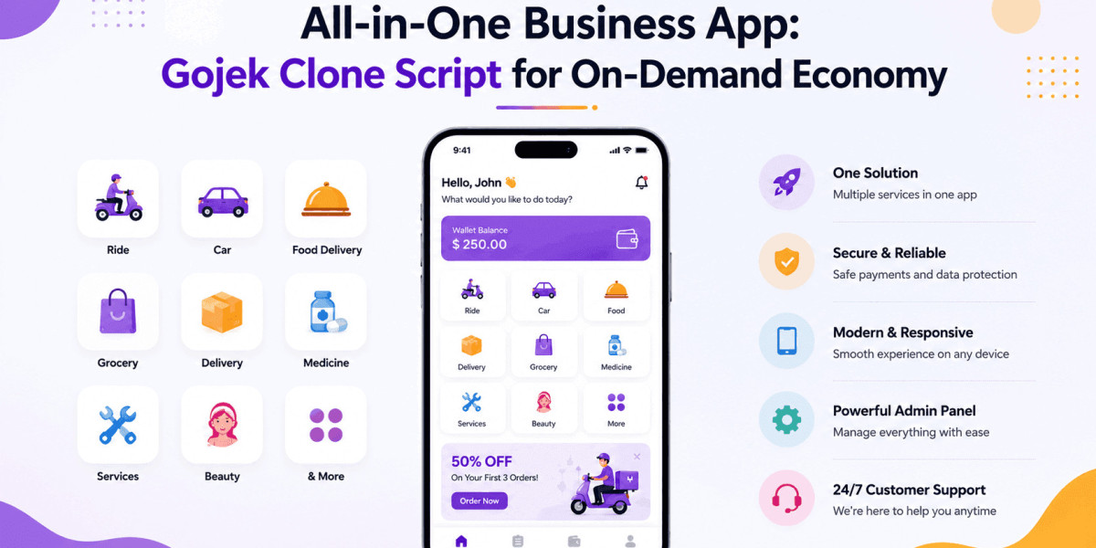 All-in-One Business App: Gojek Clone Script for On-Demand Economy