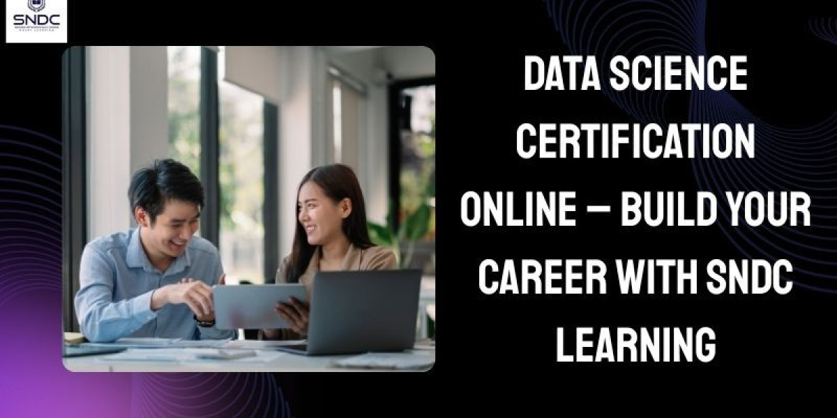 Data Science Certification Online – Build Your Career with SNDC Learning
