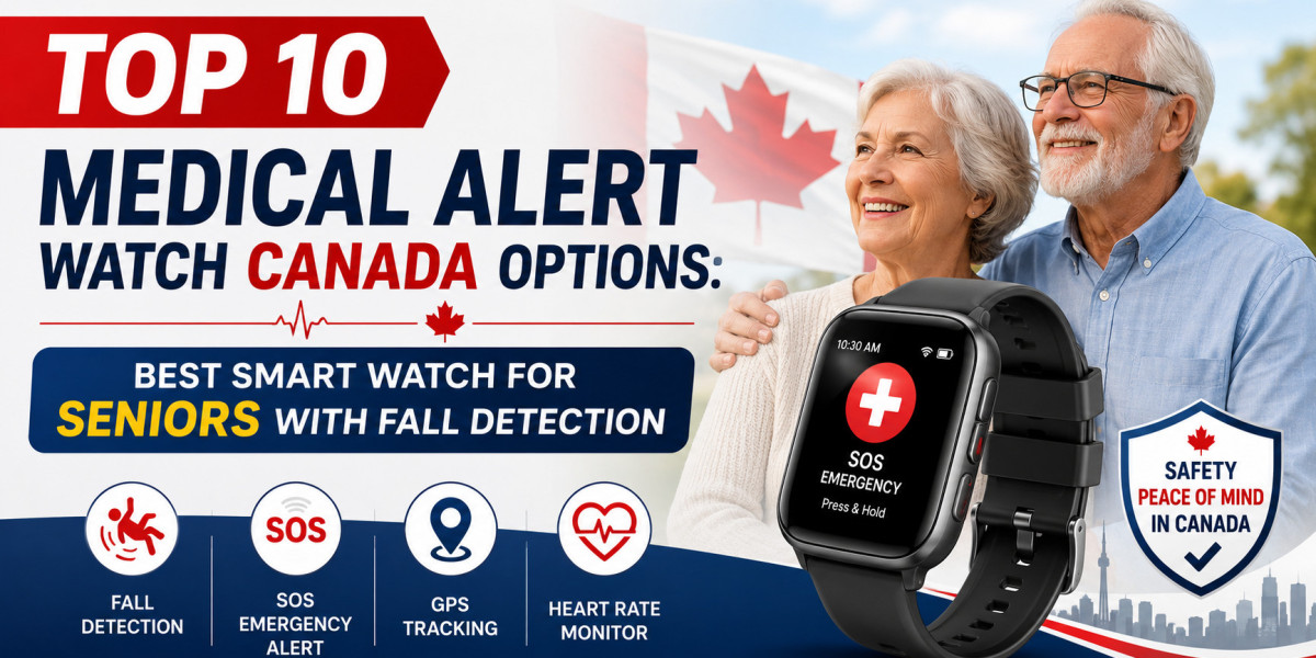 Top 10 Medical Alert Watch Canada Options: Best Smart Watch for Seniors with Fall Detection