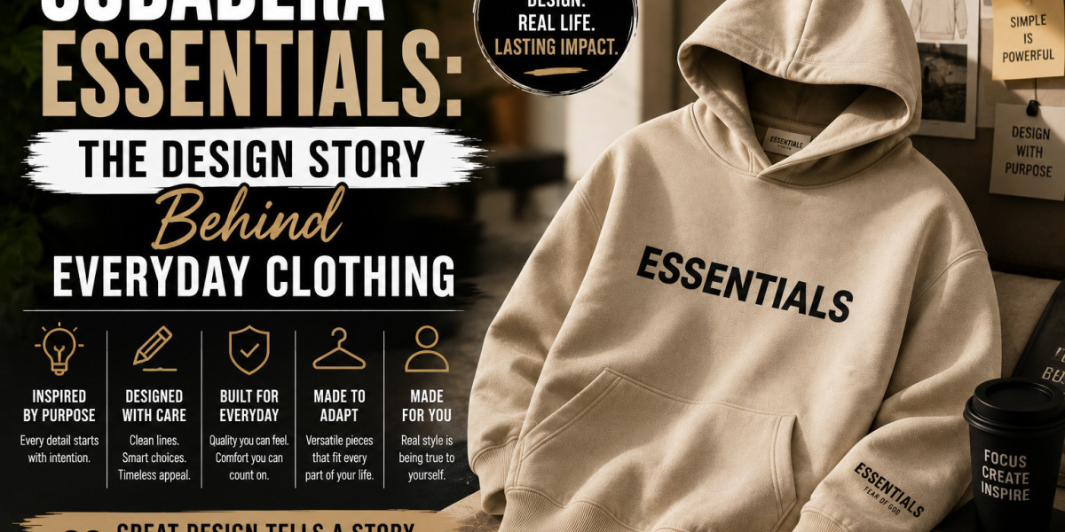 Sudadera Essentials: The Design Story Behind Everyday Clothing