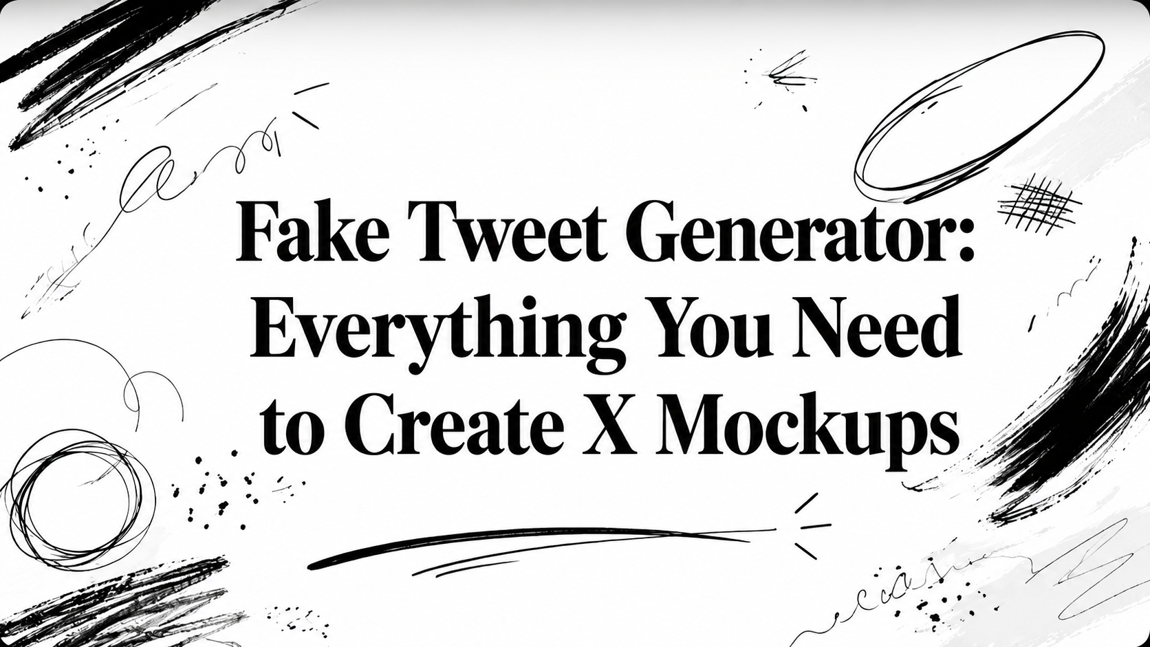 Fake Tweet Generator: Everything You Need to Create X Mockups