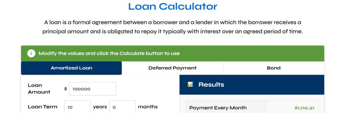 boat loan calculator Cover Image