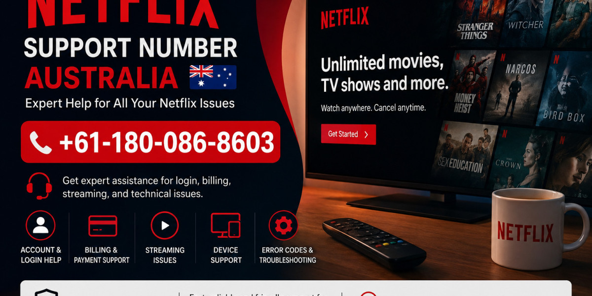 Netflix Support Number Australia +61-180-086-8603 – Complete Guide to Streaming, Billing & Login Assistance