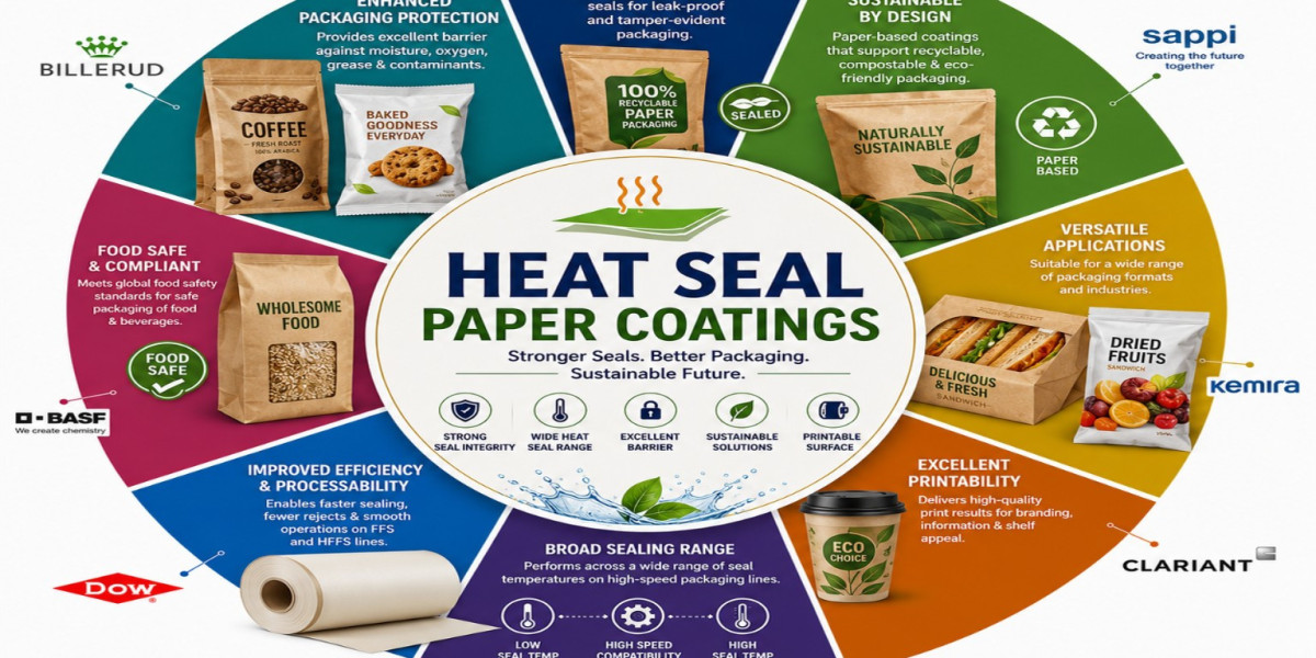 Heat Seal Paper Coatings Market to Reach USD 3,736.8 Million by 2036 as Fiber-Based Packaging Replaces Conventional Plas