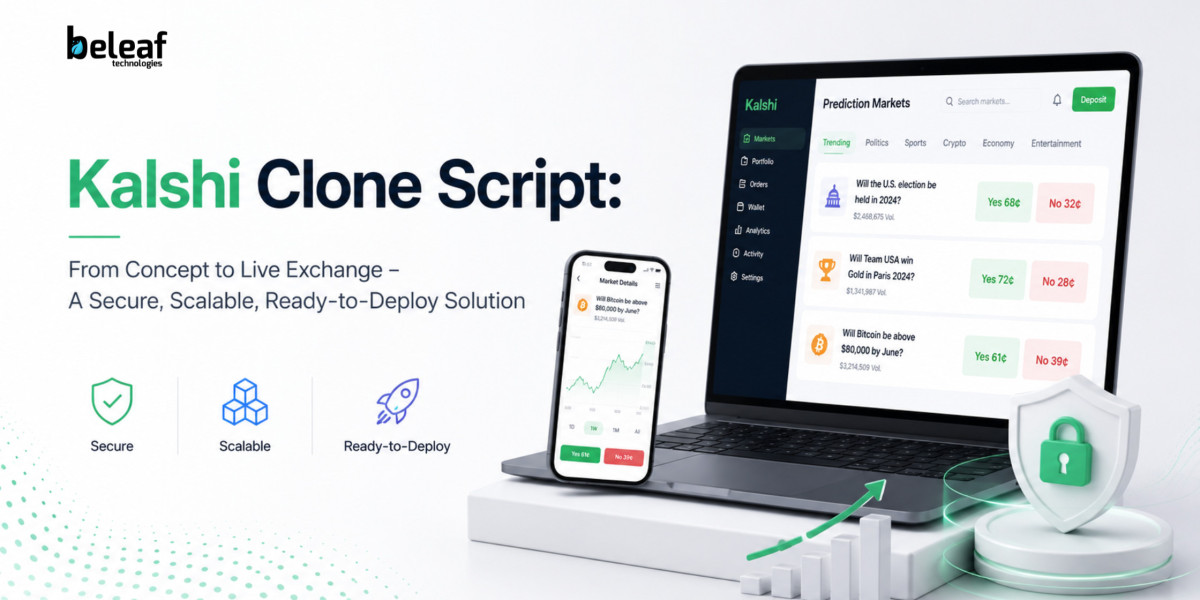 Kalshi Clone Script: From Concept to Live Exchange - A Secure, Scalable, Ready-to-Deploy Solution